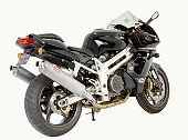 BOS Auspuff fr Aprilia